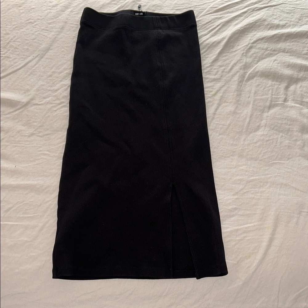 Saint and Sofia midi pencil skirt